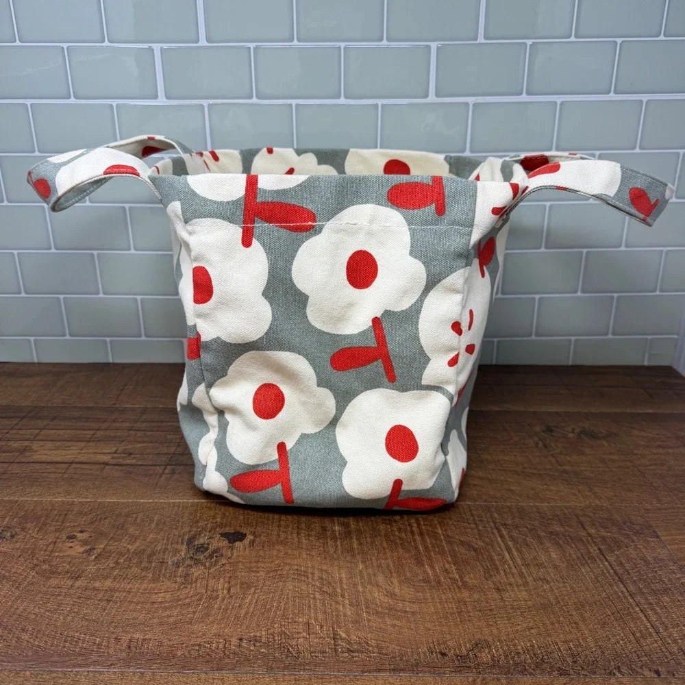 MAIKA Recycled Canvas Lunch Tote Sierra Floral Print Project Bag